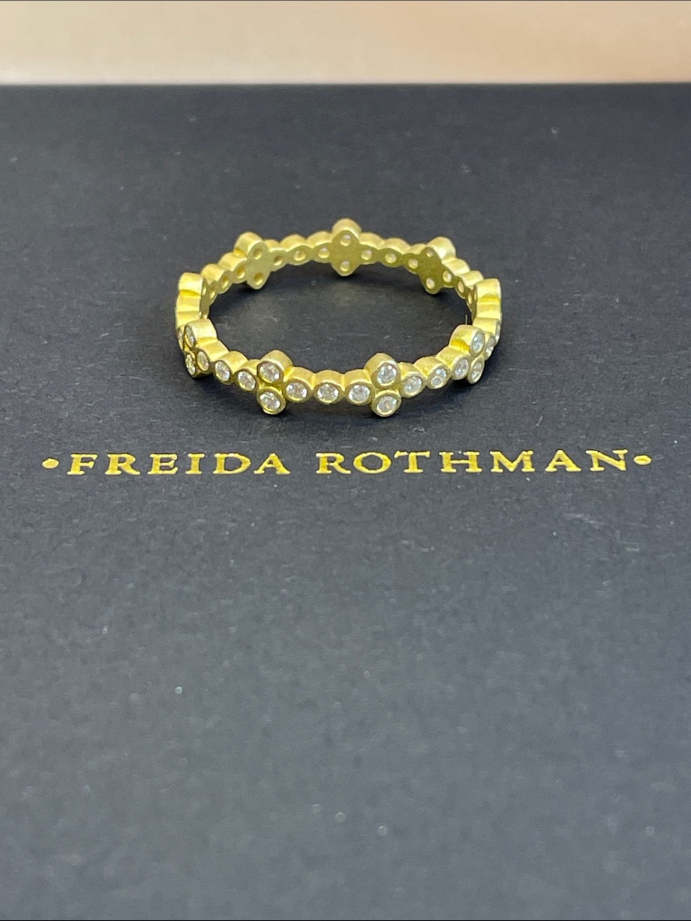 Freida Rothman The New Icon Stack Ring in Size 9